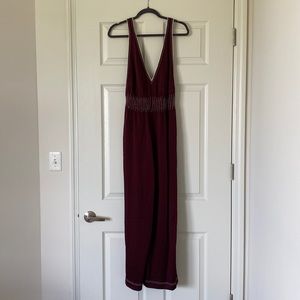 Valentino Jumpsuit burgundy